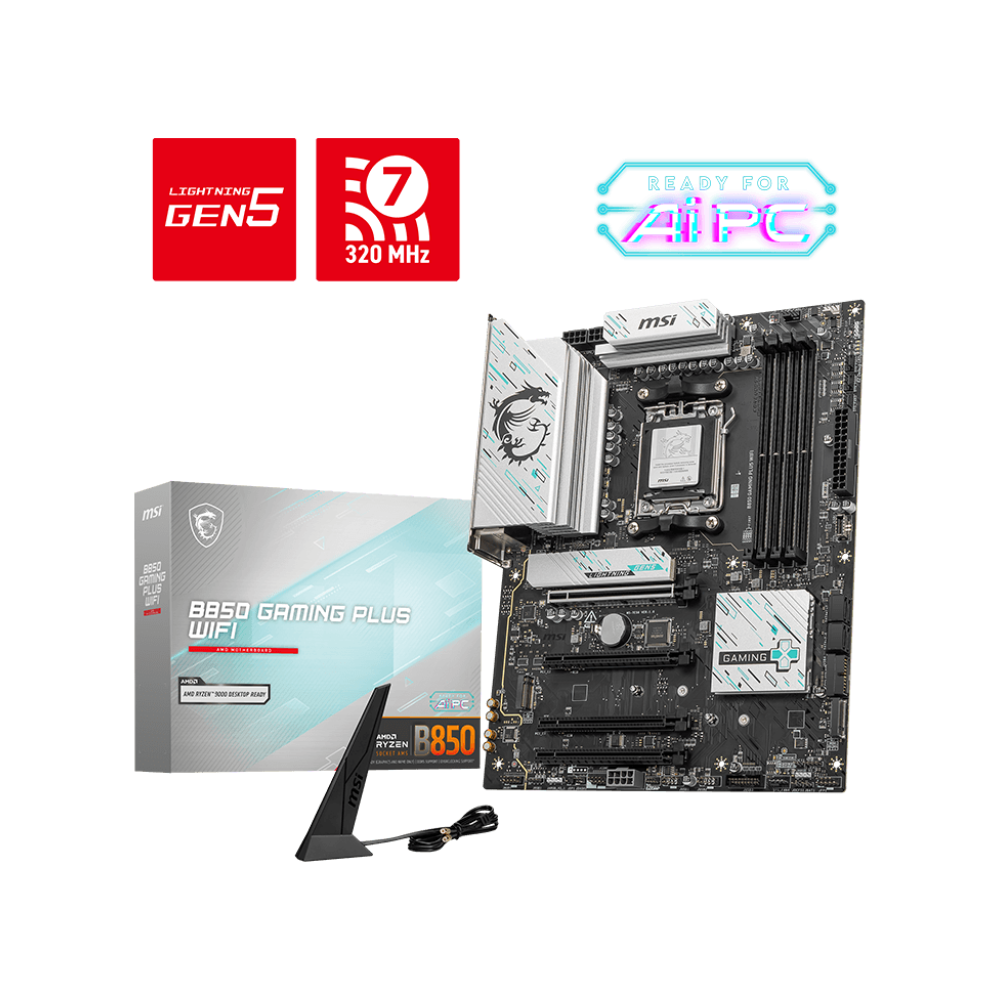 MSI B850 Gaming Plus WIFI AMD Motherboard AM5