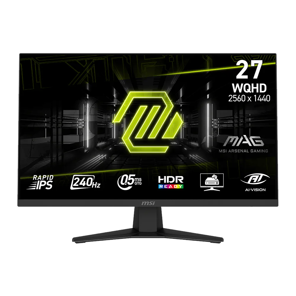 MSI MAG 274QF X24 27-Inch Gaming Monitor (Flat IPS - 240Hz) (2 HDMI - Display - Audio)