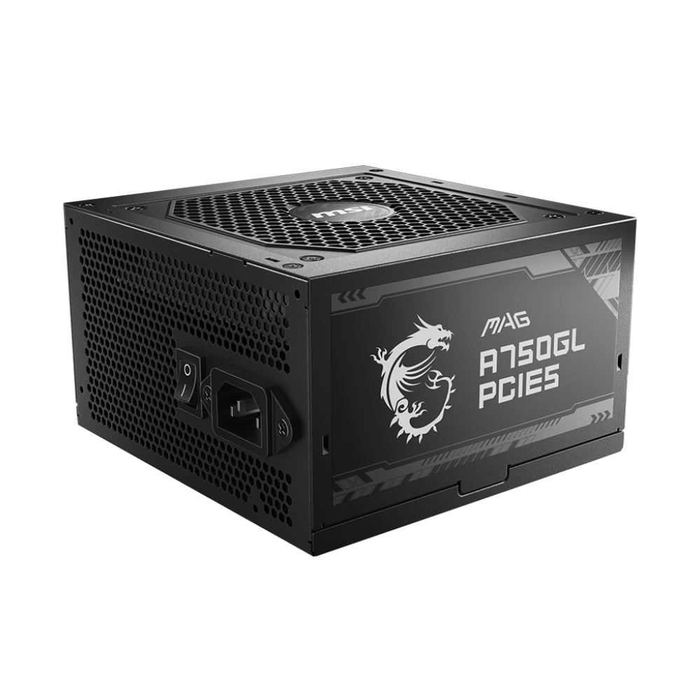 MSI MAG A750GL PCIE5 80 PLUS Gold Power Supply (750W)