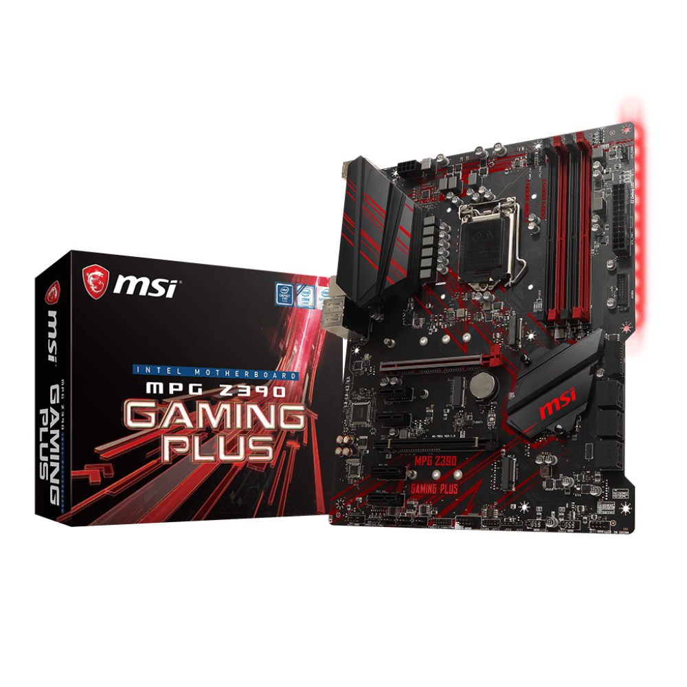 MSI MPG Z390 Gaming Plus Intel Motherboard + Intel Core i7-8700 Processor LGA 1151