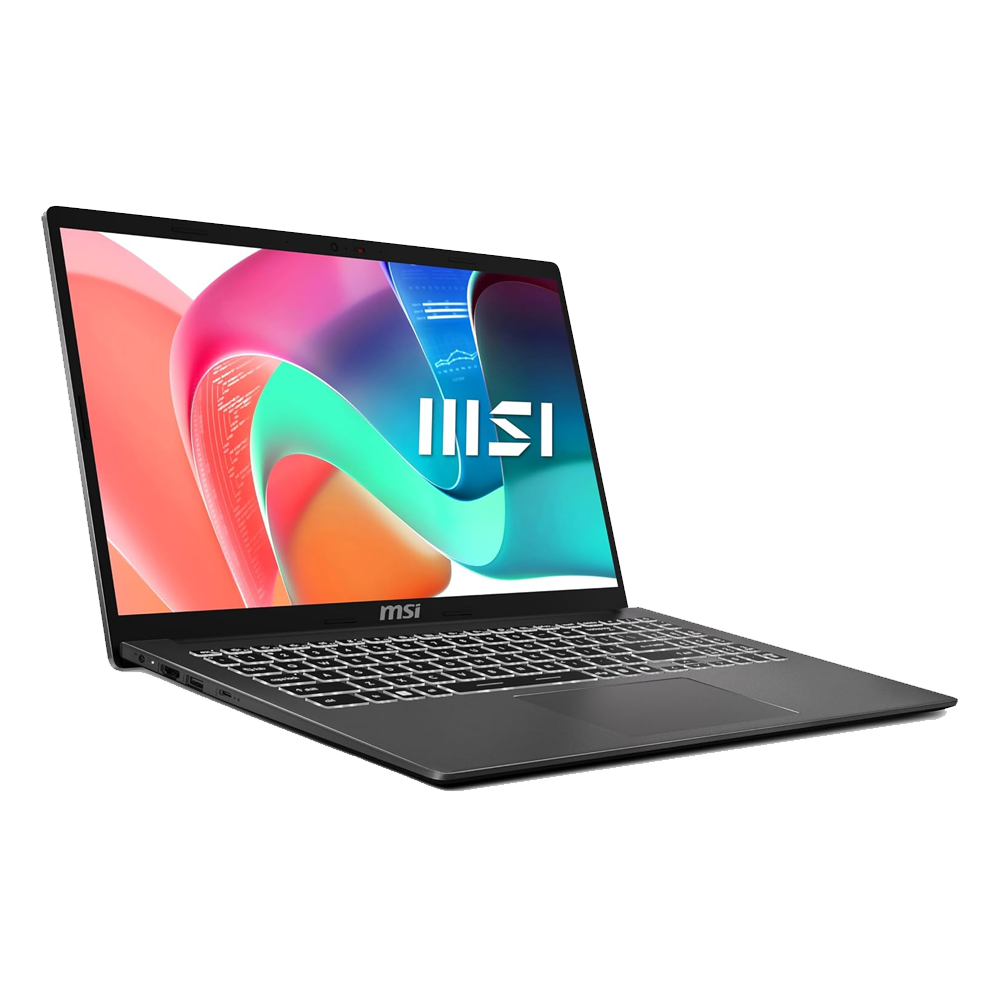 MSI Modern 15 F13MG-057XEG Laptop (Intel Core i5/1335U - 8GB Ram DDR4 - 512GB M.2 NVMe - Intel Iris Xe Graphics - 15.6 INCH FHD IPS 60Hz) - Urban Silver