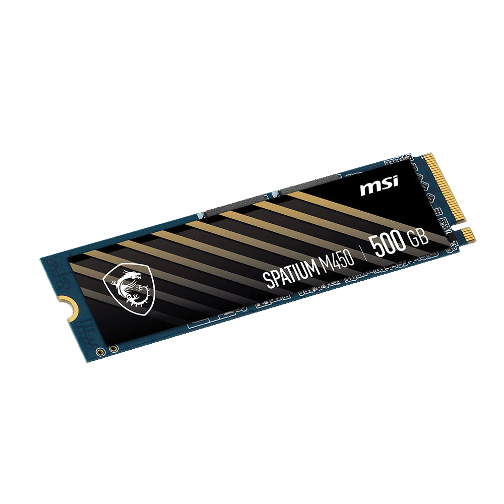 MSI Spatium M450 500GB PCIe NVMe M.2 SSD