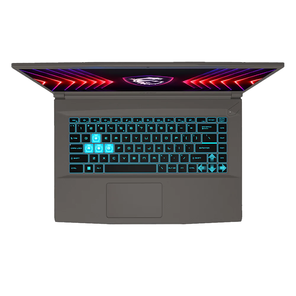 MSI Thin 15 B12UCX-2616XEG Laptop (Intel Core i5/12450H - 8GB Ram DDR4 - 512GB M.2 NVMe - Nvidia RTX 2050 4GB DDR6 - 15.6 Inch FHD IPS 144Hz) - Gray