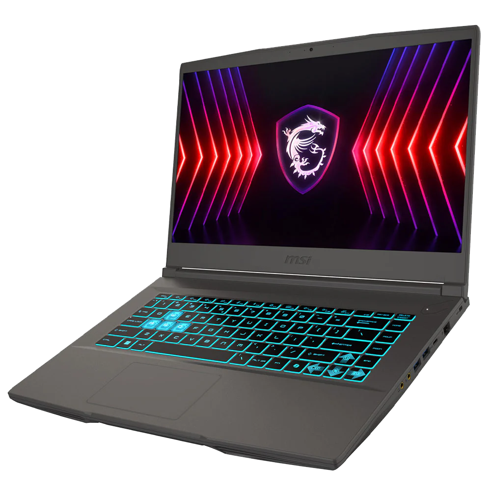 MSI Thin 15 B13UCX-2491XEG Laptop (Intel Core i7/13620H - 16GB Ram DDR5 - 512GB M.2 NVMe - Nvidia RTX 2050 4GB DDR6 - 15.6 Inch FHD IPS 144Hz) - Gray