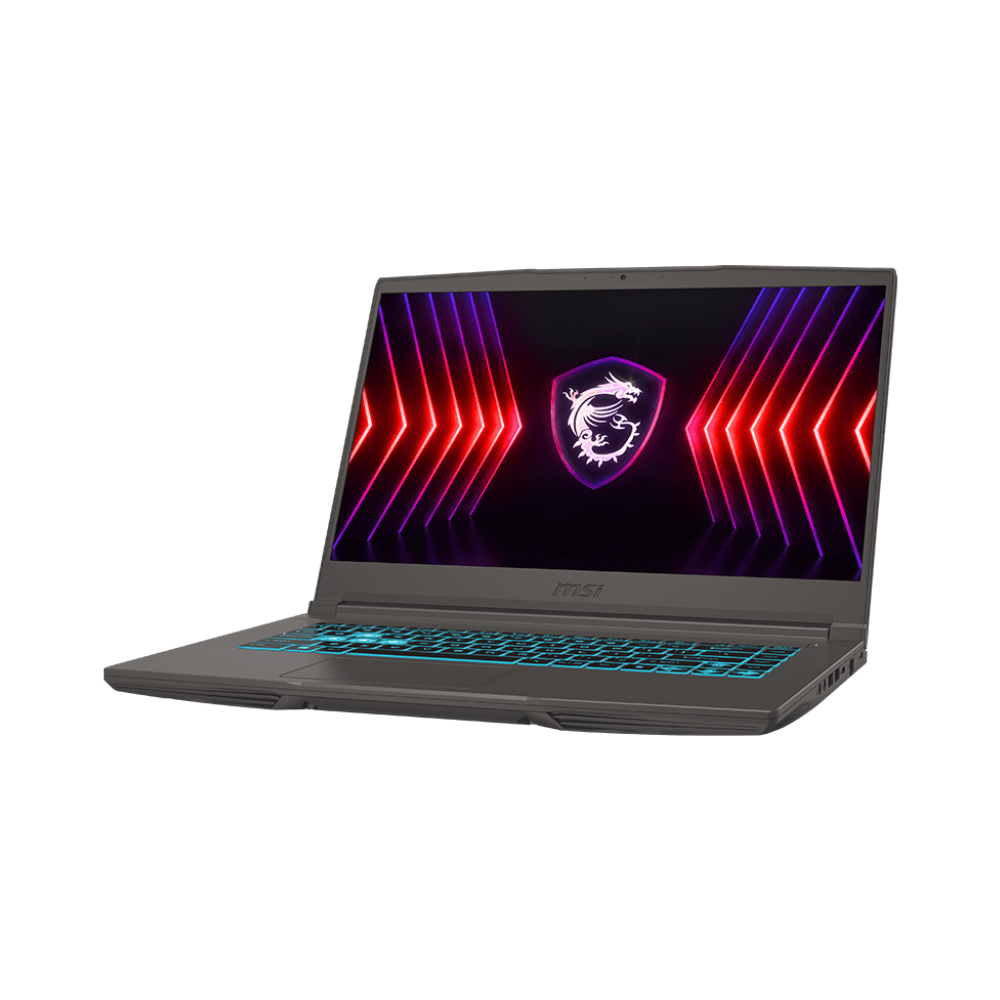 MSI Thin 15 B13UC-2615XEG Laptop (Intel Core i7/13620H - 16GB DDR4 - 512GB M.2 NVMe - Nvidia RTX 3050 4GB DDR6 - 15.6 Inch FHD IPS 144Hz) - Gray