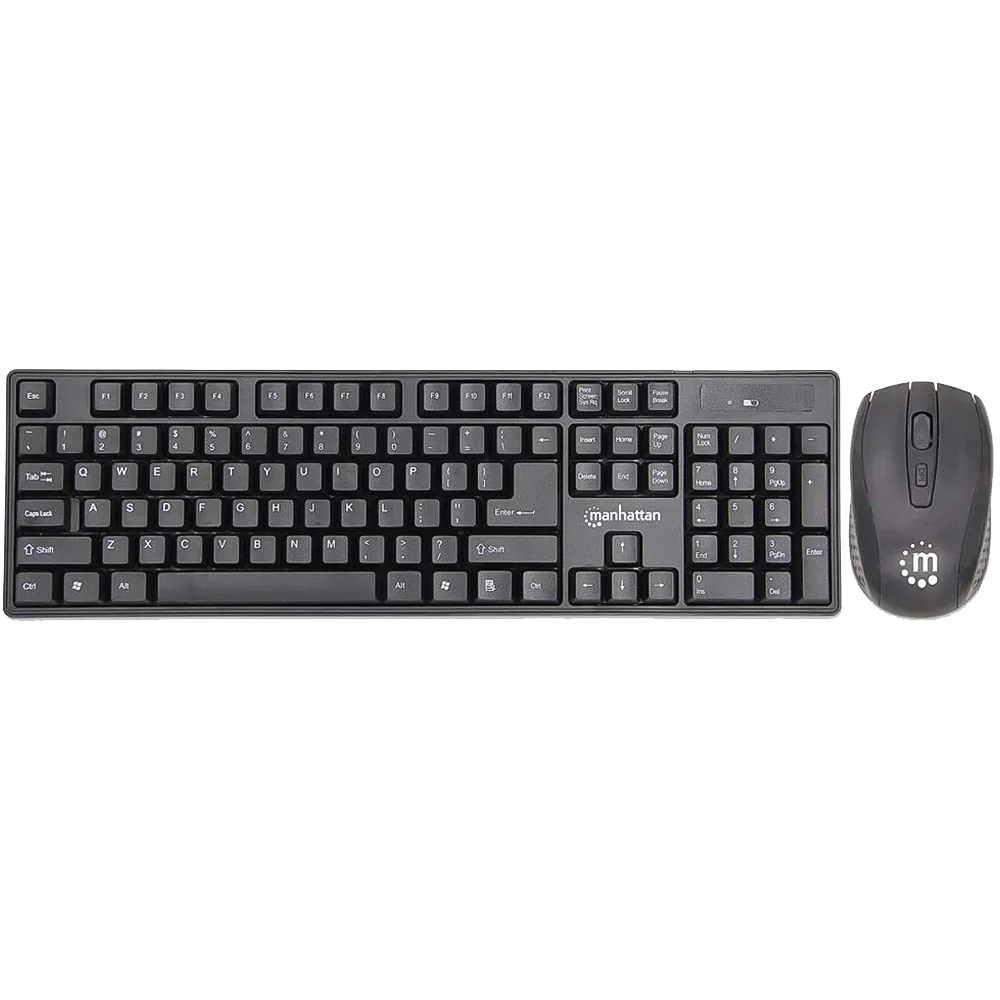 Manhattan KB717 Wireless Keyboard + Mouse Combo