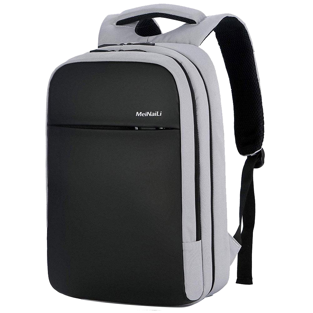 Meinaili 1802 15.6 Inch Laptop Backpack - Grey
