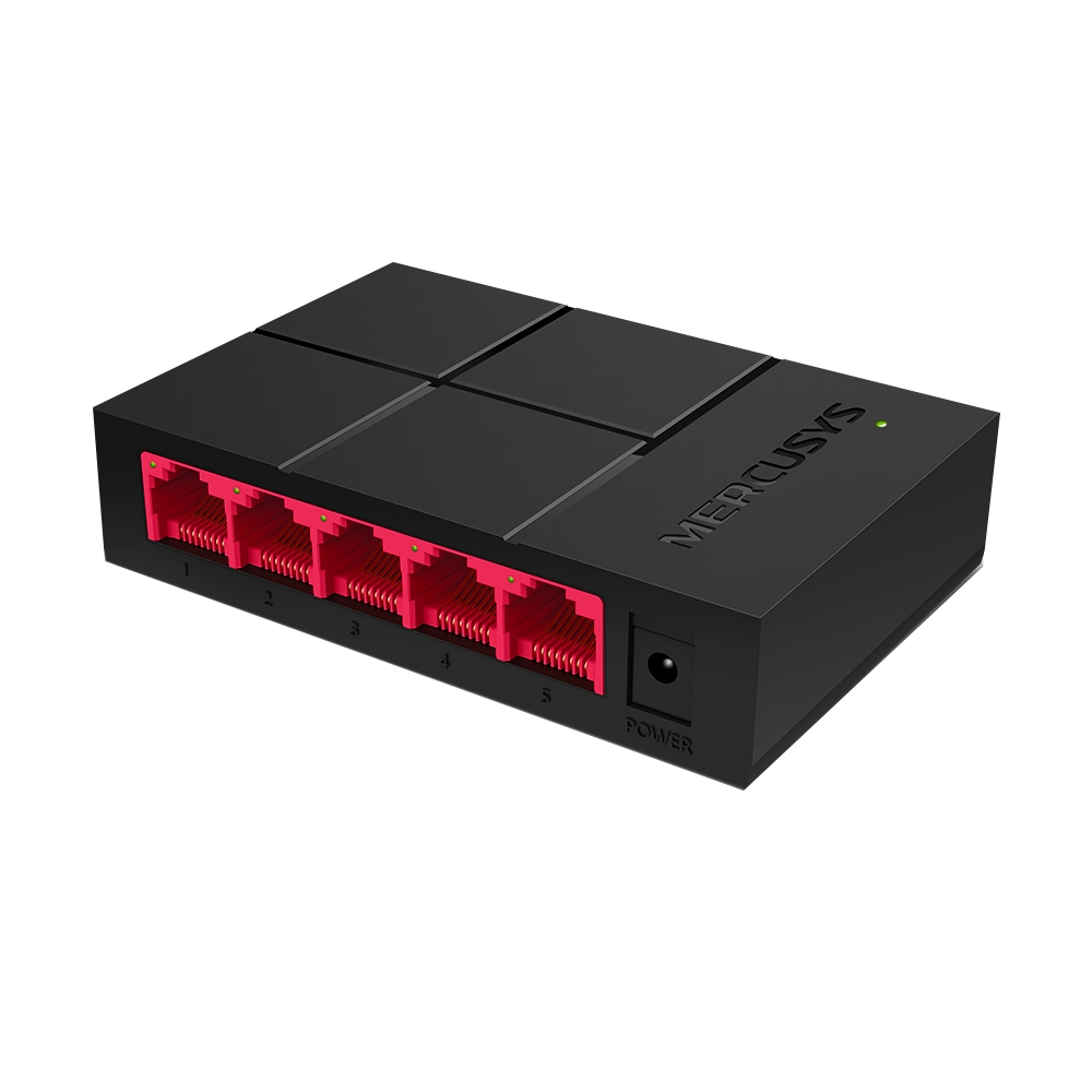 Mercusys MS105G 5-Port 10/100/1000 Gigabit Desktop Switch