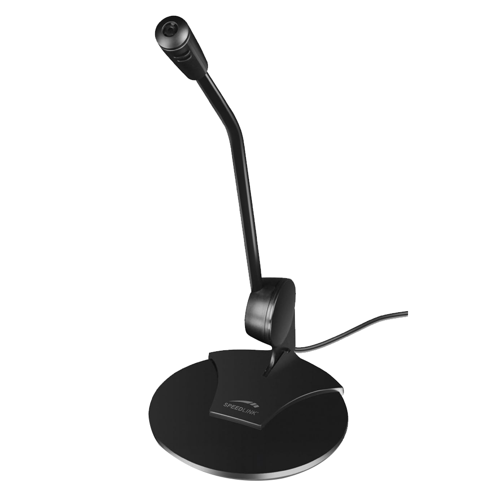 Mic Wired 3.5mm Speedlink SL-8702-BK Desktop