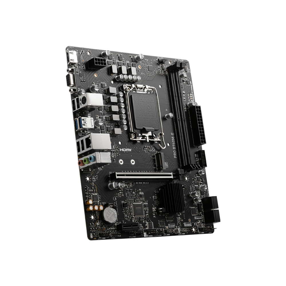 MSI PRO B760M-E DDR5 Intel Motherboard LGA 1700