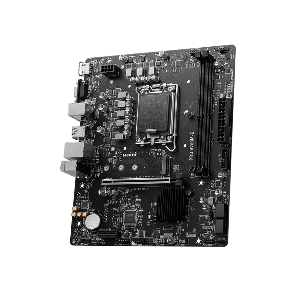 MSI PRO B760M-E DDR5 Intel Motherboard LGA 1700