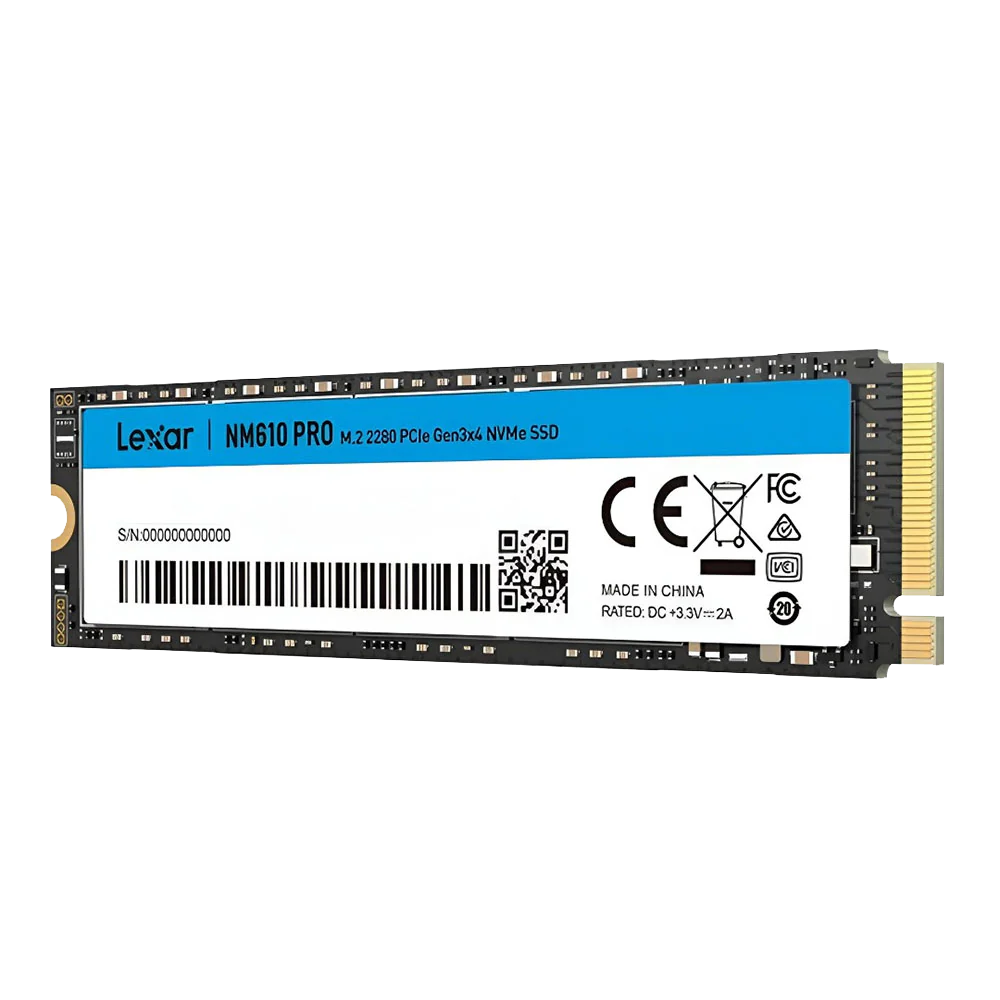Lexar NM610 PRO 500GB PCIe NVMe M.2 SSD