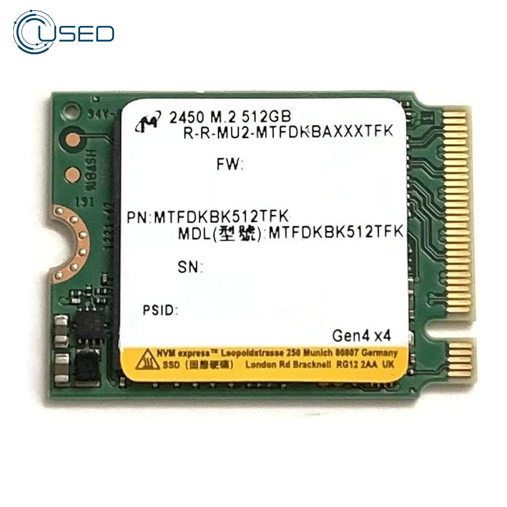 Micron 512GB NVMe M.2 SSD 2230 (Original Used)