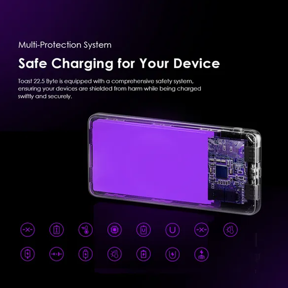 Oraimo Toast 22.5 Byte OPB-7100Q Super Fast Power Bank 10000mAh