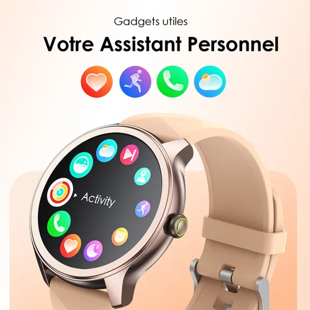 Oraimo Watch 2R OSW-30 Smart Watch - Gold