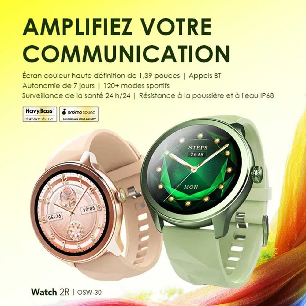 Oraimo Watch 2R OSW-30 Smart Watch - Olive