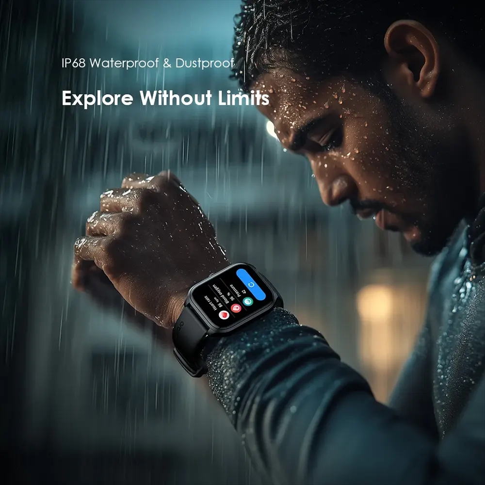 Oraimo Watch 5 Lite OSW-804 Smart Watch - Black
