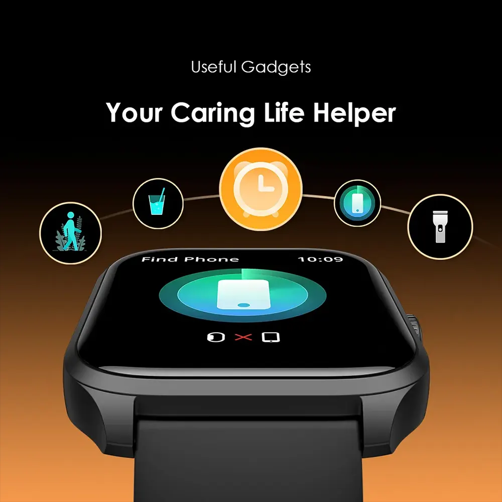 Oraimo Watch 5 Lite OSW-804 Smart Watch - Black