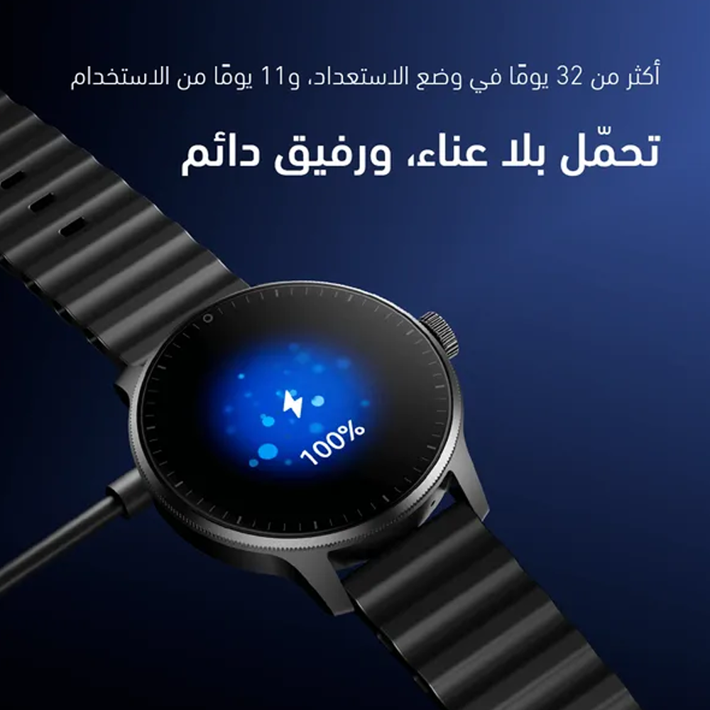 Oraimo Watch 5R Pro OSW-830 Smart Watch - Black