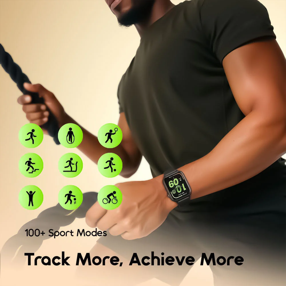 Oraimo Watch 6N OSW-8000N Smart Watch - Black