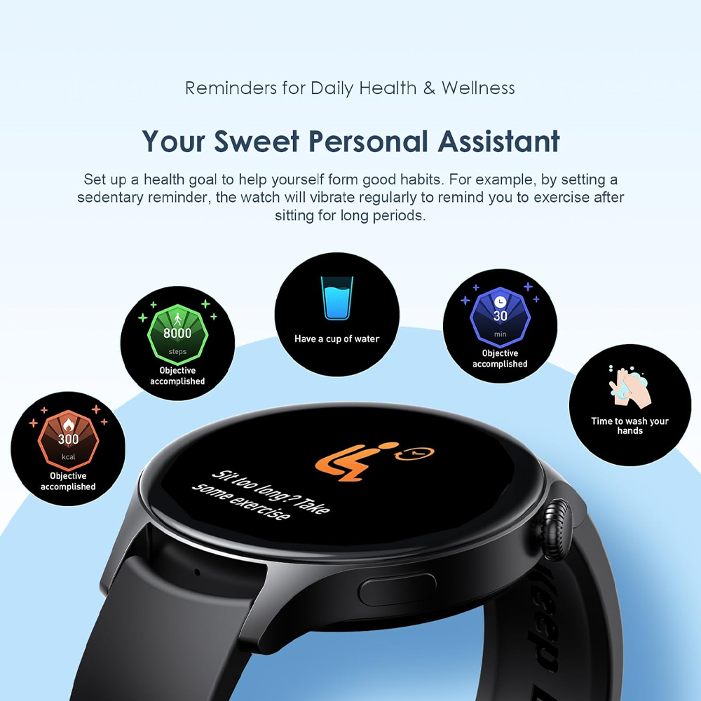 Oraimo Watch ER OSW-42 Smart Watch - Black