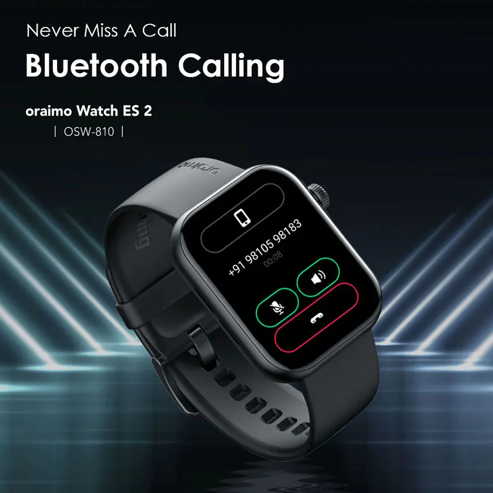 Oraimo Watch ES 2 OSW-810 Smart Watch - Black