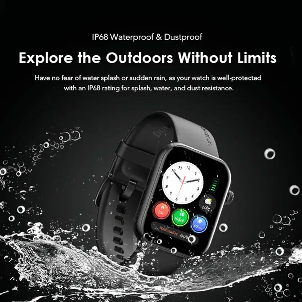 Oraimo Watch ES 2 OSW-810 Smart Watch - Black