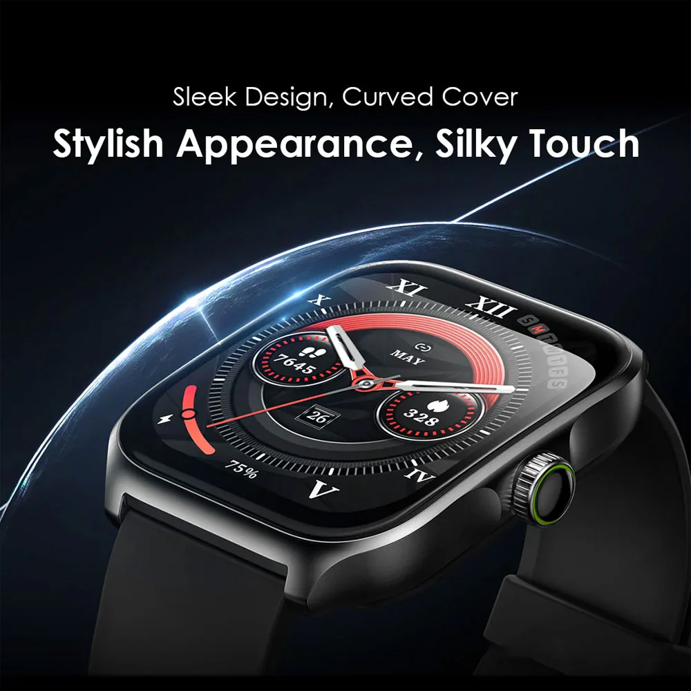 Oraimo Watch Nova AM OSW-812 Smart Watch - Light Chrome