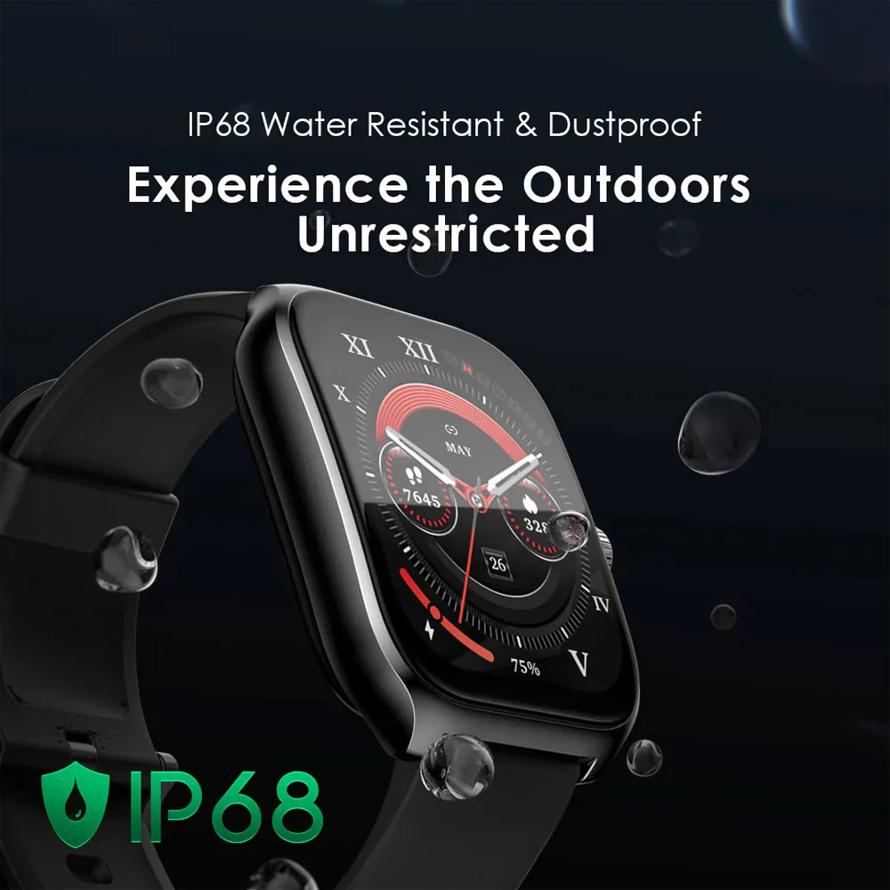 Oraimo Watch Nova AM OSW-812 Smart Watch - Light Chrome