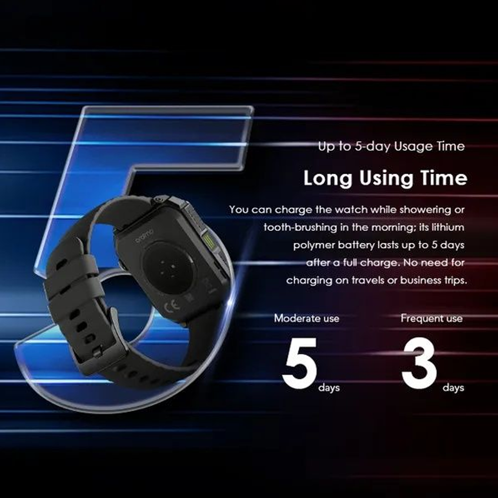 Oraimo Watch Nova V OSW-802N Smart Watch - Light Chrome