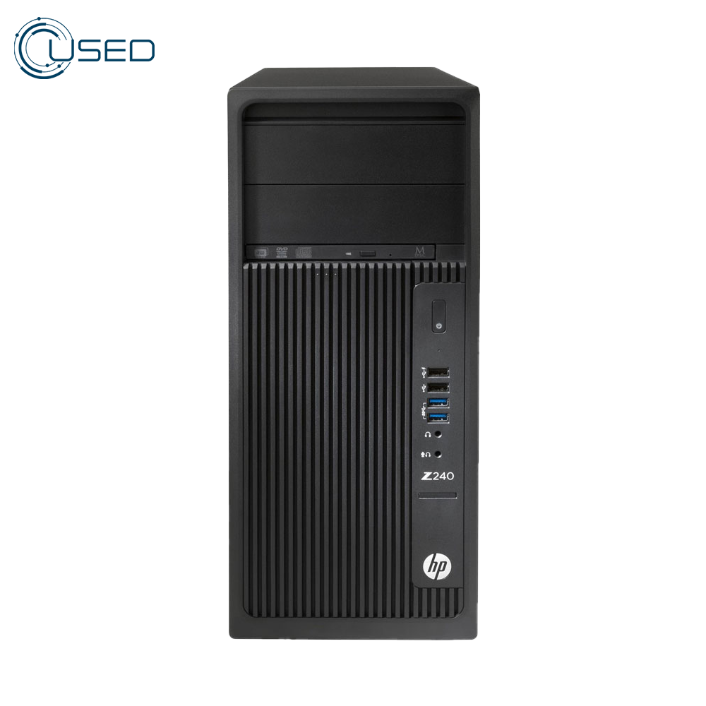 PC USED WORKSTATION HP Z240 (I7/6700 - 8G DDR4 - 500G HDD - INTEL HD 630 - DVD - 400W)
