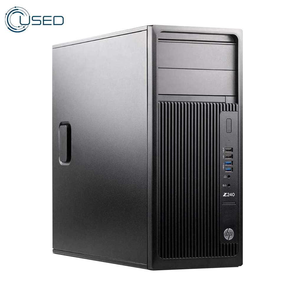 PC Used Workstation HP Z240 (i7/7700 - 8G DDR4 - 256G SSD + 500G HDD - Intel HD 630 - DVD - 400W)