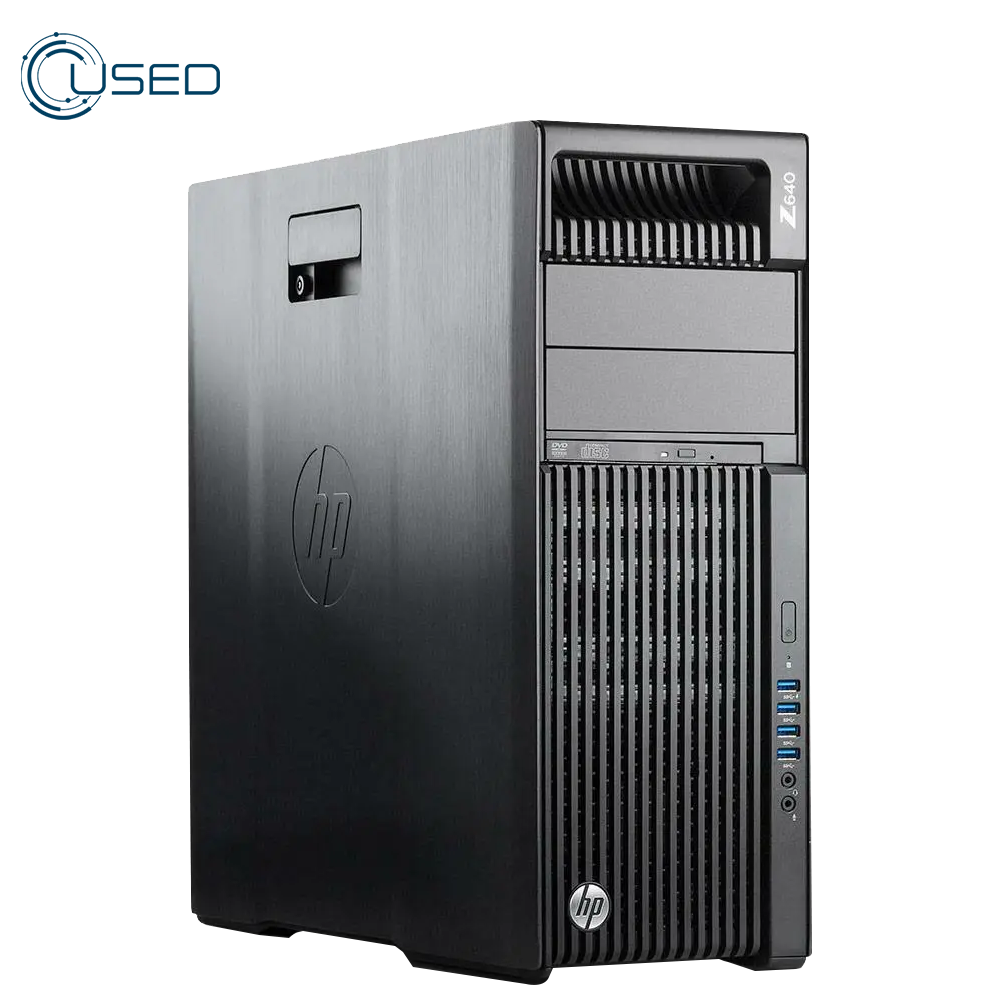 PC Used Workstation HP Z640 (2CPU XEON E5-2680 V4 2.40/35MB CASH 14 CORE - 32G DDR4 - No Hard - QUADRO K5200 8G DDR5 - DVD)