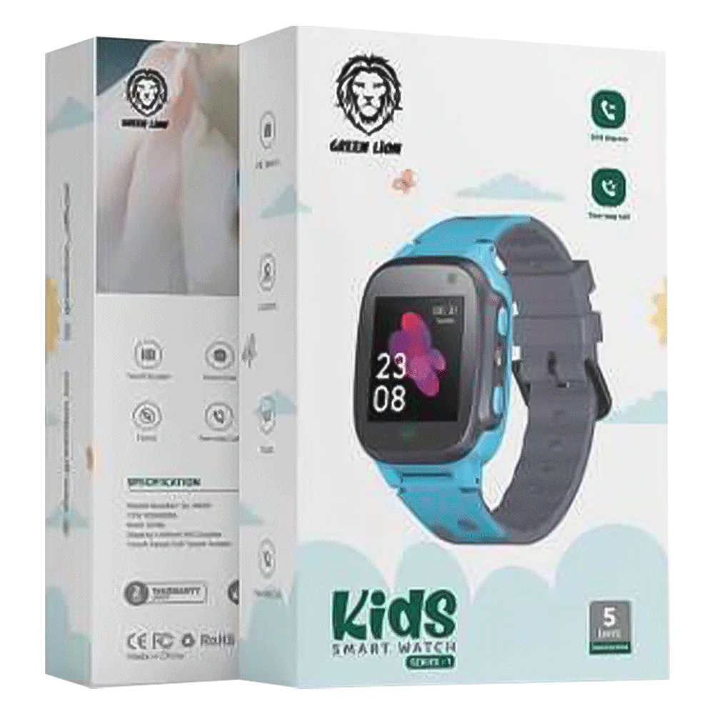 Green Lion Series-1 2G Kids Smart Watch - Blue