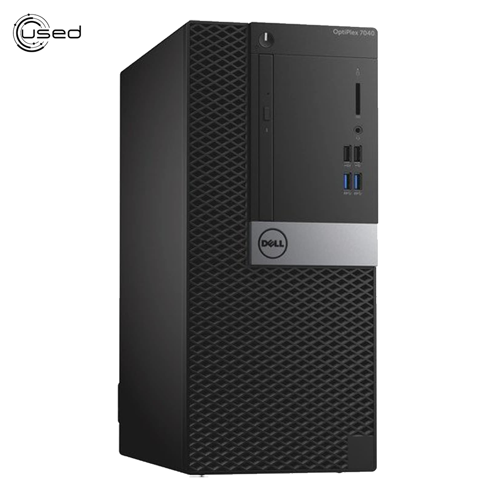 PC Used Tower Dell Optiplex 7040 (I7/6700 - 8G DDR4 - 500G HDD - Intel HD Graphics - DVD)