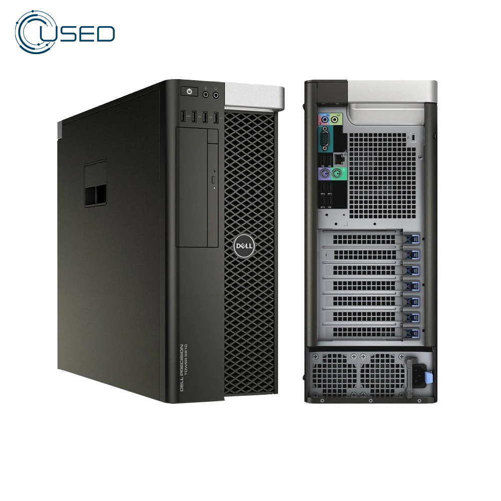 PC Used Workstation Dell Precision 5810 (CPU Xeon E5-2680 V4 2.40/35MB Cash 14 Core - 16G DDR4 - No Hard - Quadro K4000 3G DDR5 - 685W)