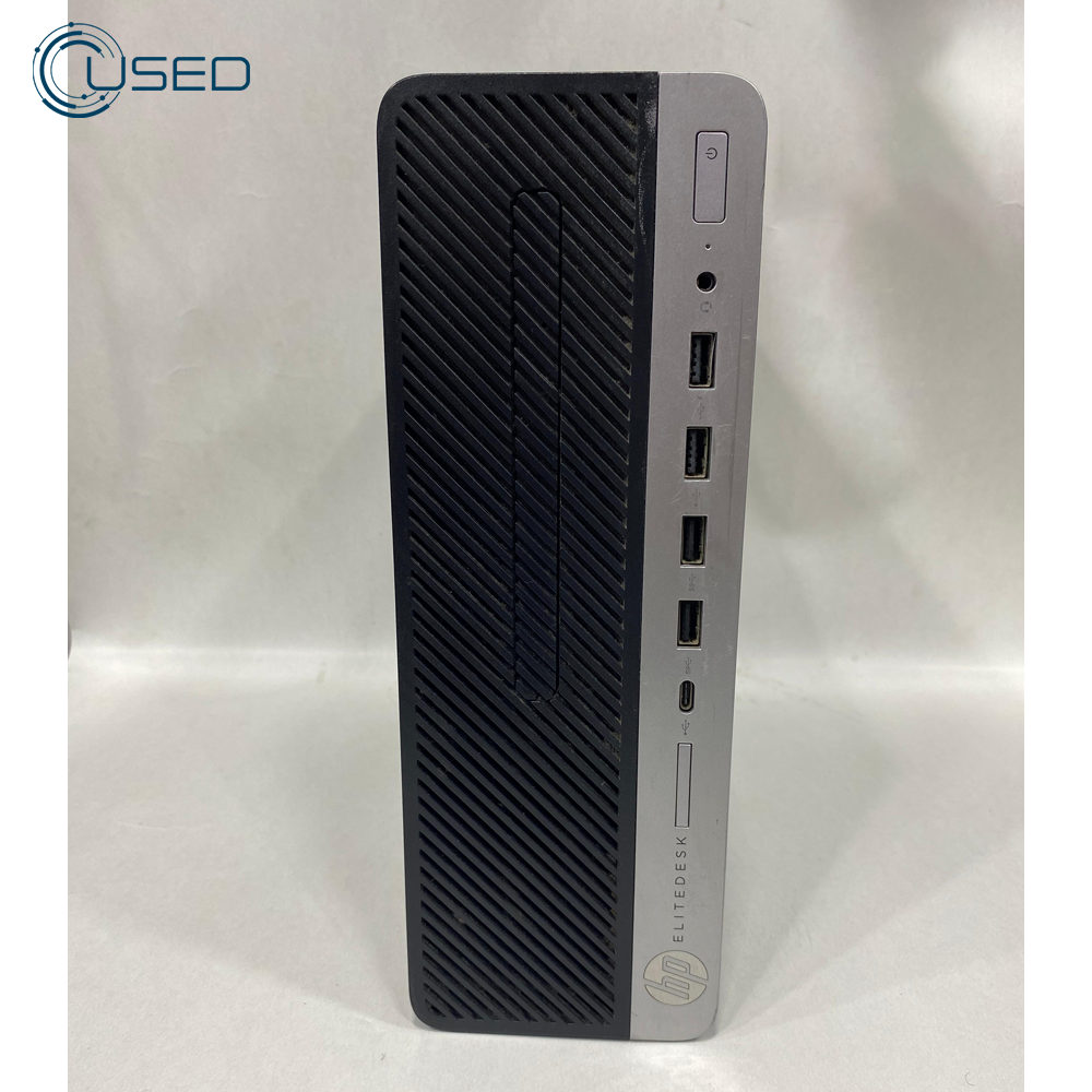 PC Used Desktop HP EliteDesk 705 G4 (Ryzen 5 PRO/2400G - 8G DDR4 - 500G + 256G NVMe - AMD Vega Graphics 11 - DVD)