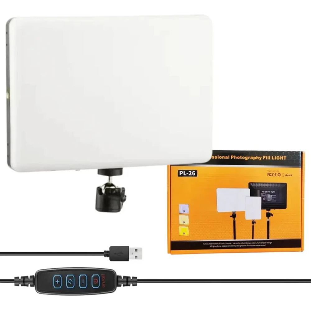 PL-26 LED Professional Photography Fill Light 25cm x 18cm