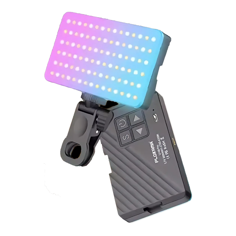 Plokama U160 PRO RGB LED Light 12.cm x 7.0cm