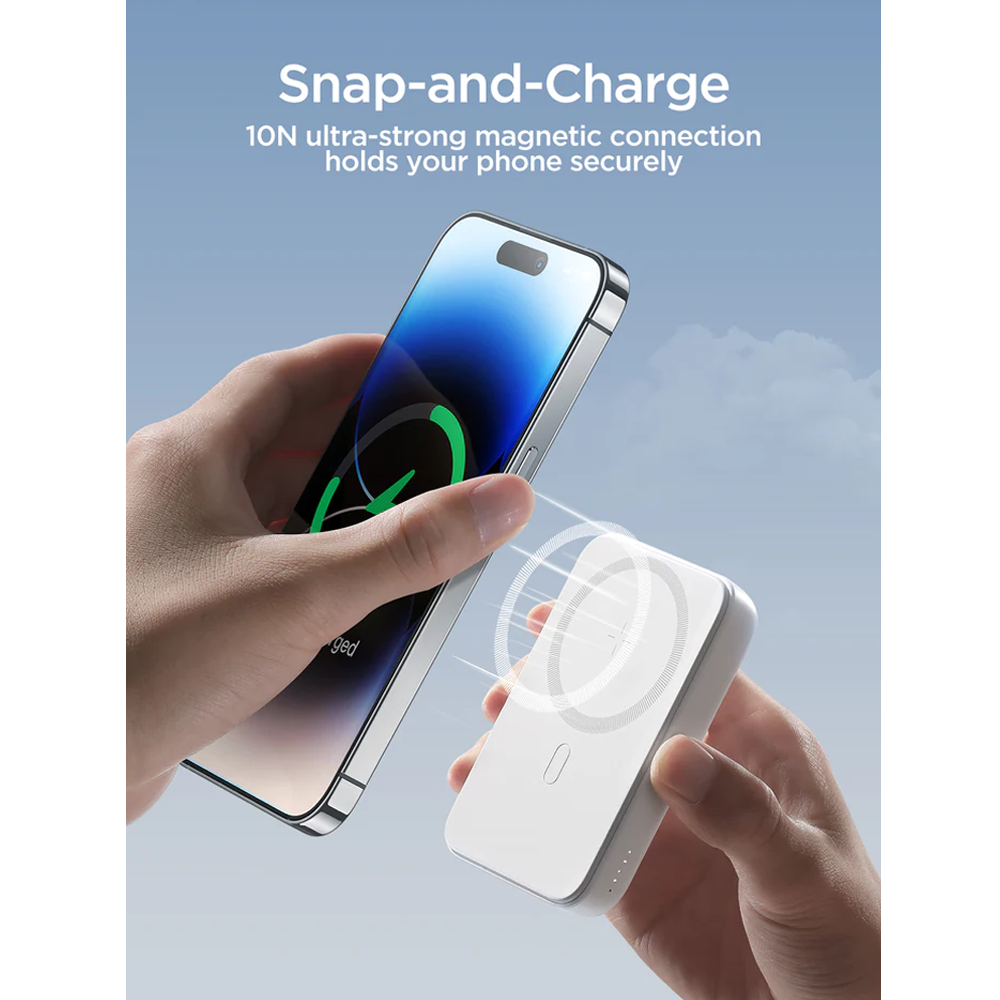 Joyrom JR-W020 Magnetic Wireless Power Bank 10000mAh 20W - Black