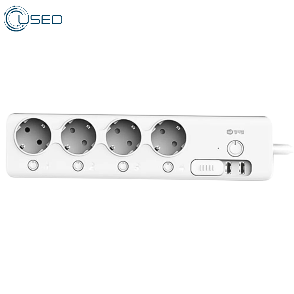 Power Strip 4Port Iot+ 2USB Mttl-W01 2M (Original Used)