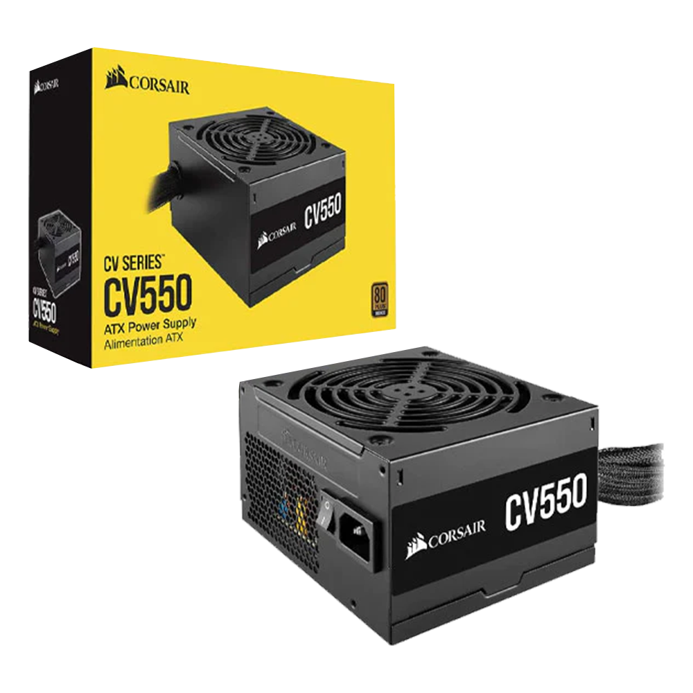 Corsair CV550 80 Plus Bronze Power Supply (550W)