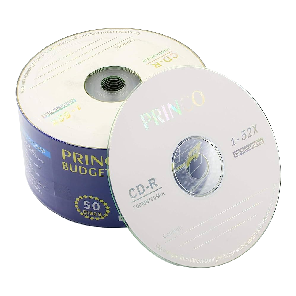 Princo PRO 700MB Blank CD (50 PCS)