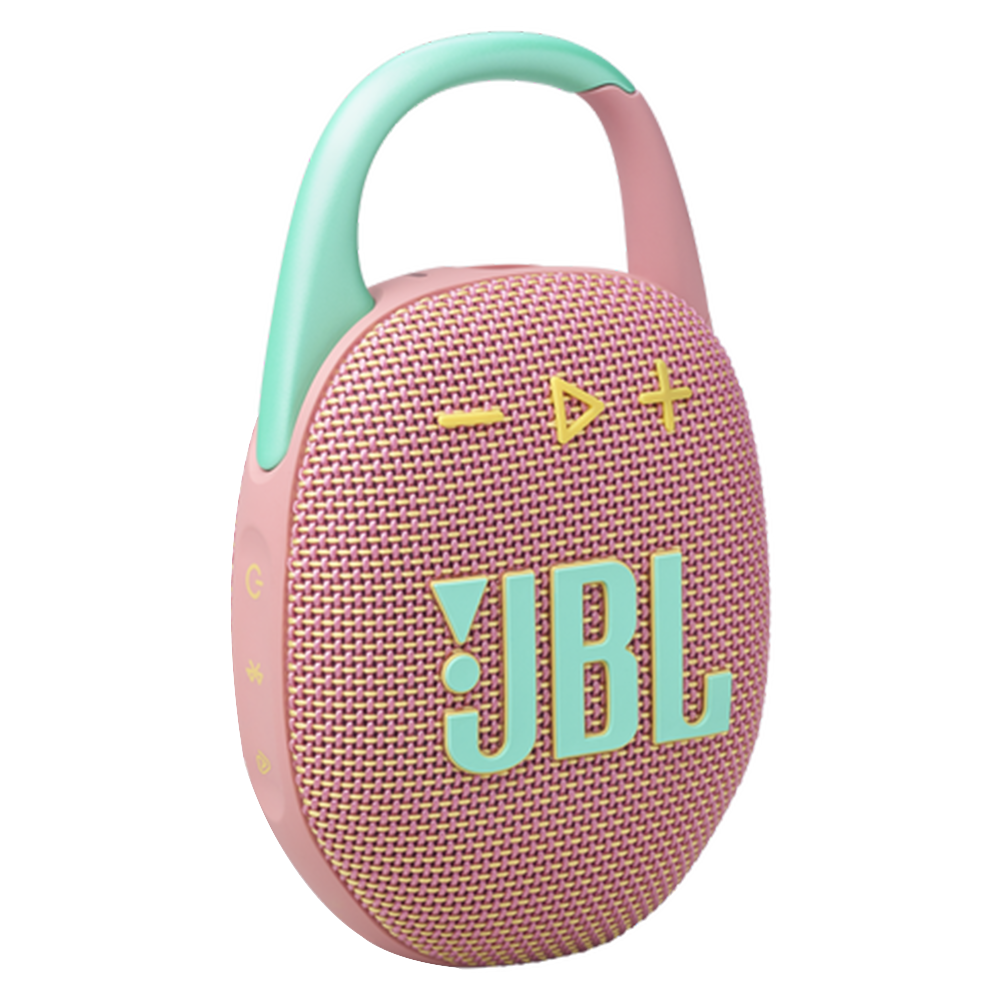 JBL Clip 5 Portable Bluetooth Speaker - Pink