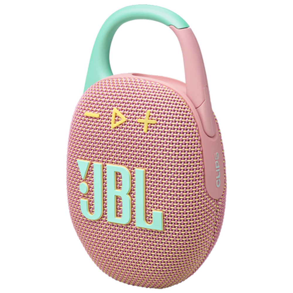JBL Clip 5 Portable Bluetooth Speaker - Pink