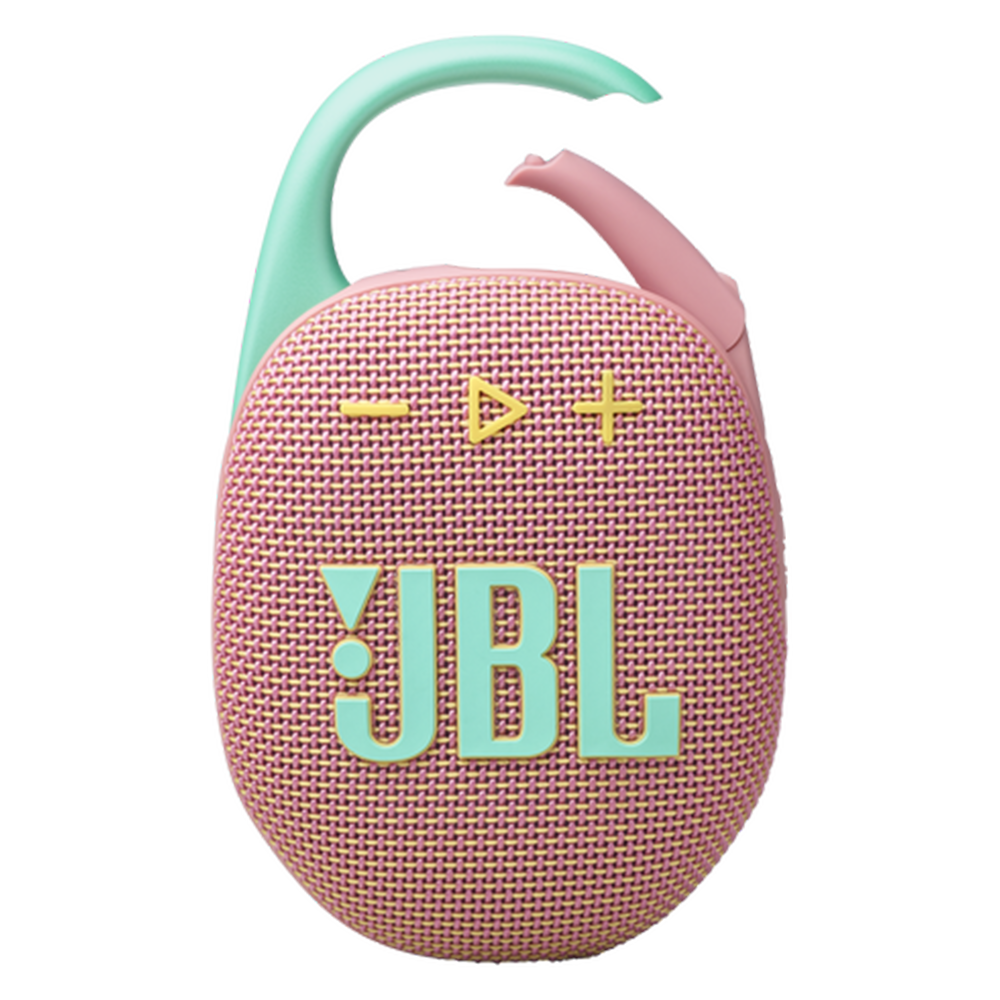 JBL Clip 5 Portable Bluetooth Speaker - Pink