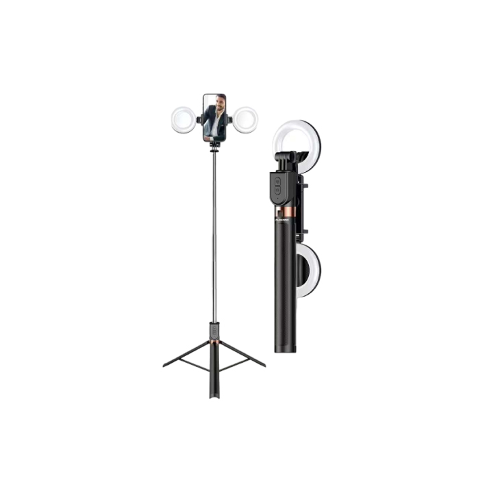 Plokama Live-K9 Pro Live Broadcast Tripod 1.70m With Multicoloer Lamp