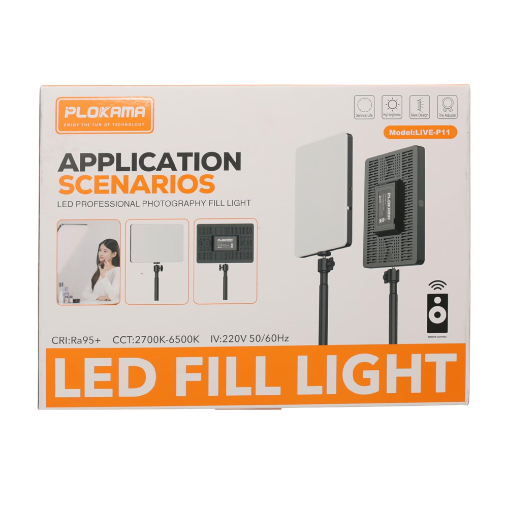 Plokama Live-P11 LED Light 23cm x 16cm
