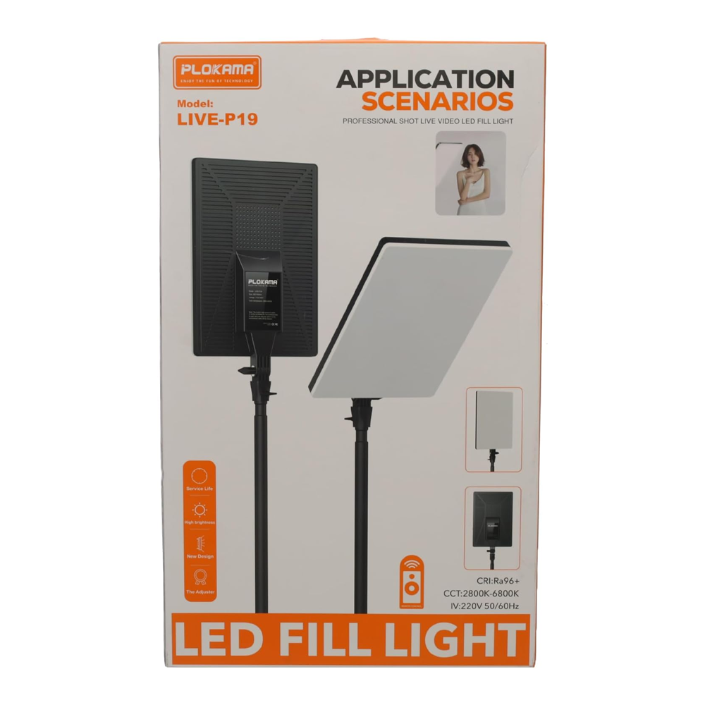 Plokama Live-P19 LED Light 40cm x 28cm