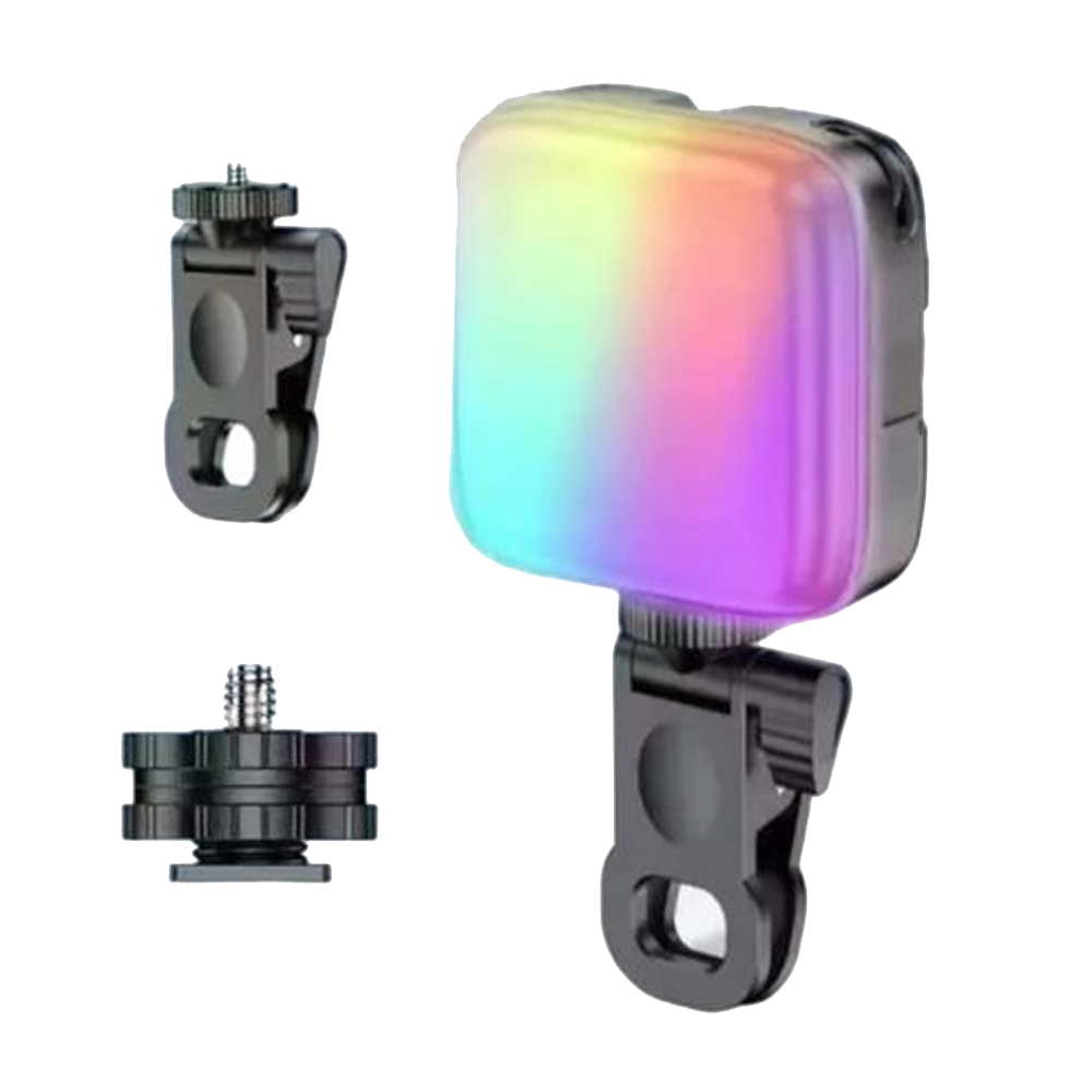 Plokama U80 PRO Mobile Phone LED RGB Light 7.6cm x 7.6cm x 3.5cm